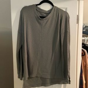 American Eagle waffle shirt